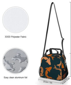 Alternative view of Insulated Lunch Satchel for Work and School