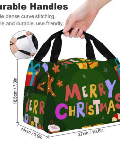 Alternative view of Durable Lunch Bag with Zipper Closure