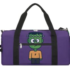 Elegant Gym Bag with Smooth Zippers