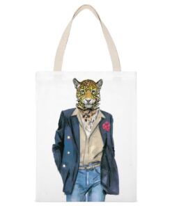 Fashionable Double-Sided Canvas Tote