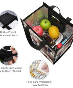 Alternative view of Insulated Lunch Bag with Reinforced Handles