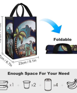 Alternative view of Chic Lunch Bag with Mesh Pocket