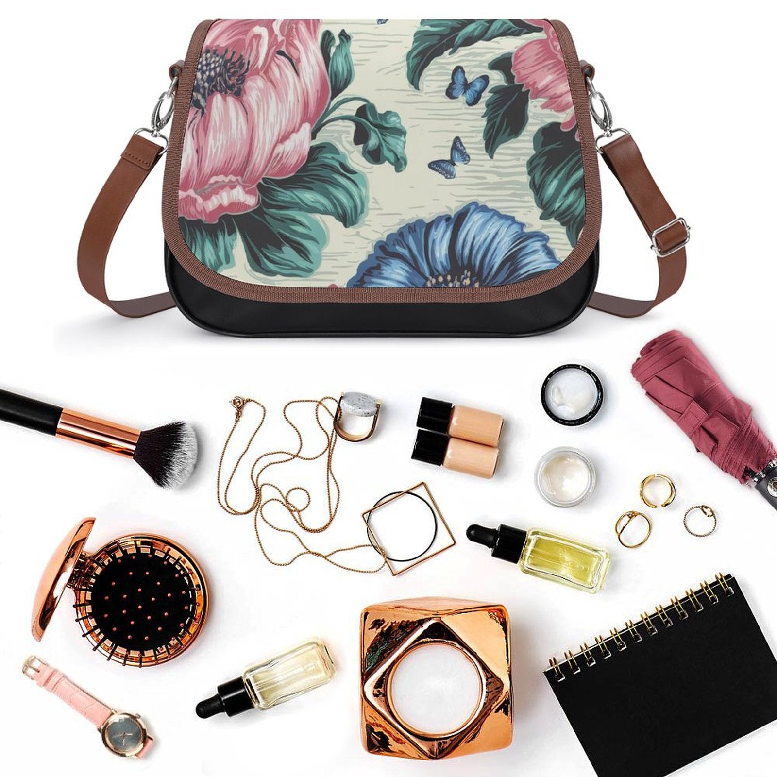 Stylish Leather Crossbody Bag for Convenience - 图片 6