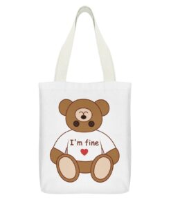 Trendy Tote Bag with Zipper Pocket