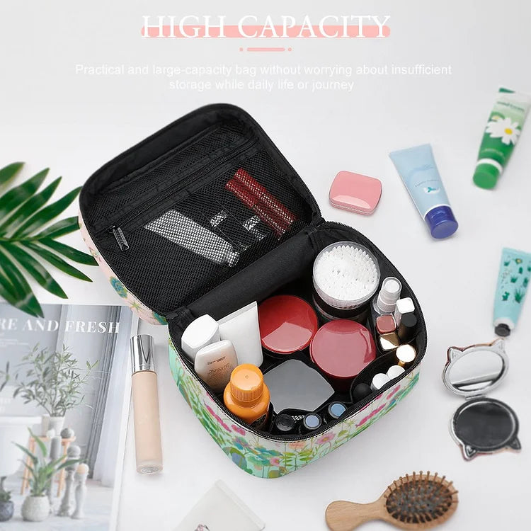 Waterproof Cosmetic Bag for Travel Protection - 图片 4