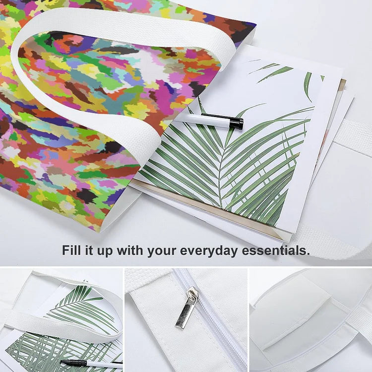 Trendy Canvas Tote for Fashion Enthusiasts - 图片 4