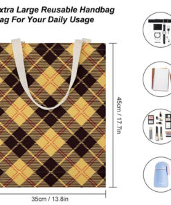 Alternative view of Colorful Canvas Tote Bags